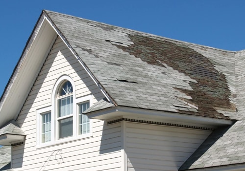 What damages roof the most?